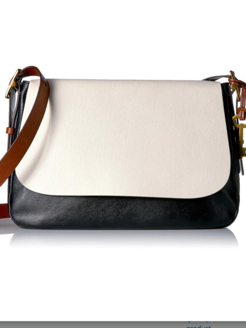 Fossil Leather Haper Crossbody bag